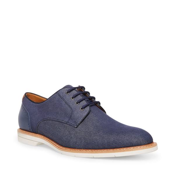 Pantofi Rochie Barbati Steve Madden Nevelle Fabric Bleumarin | SM-615MK