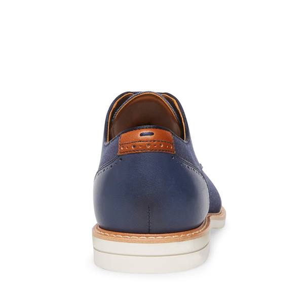 Pantofi Rochie Barbati Steve Madden Nevelle Fabric Bleumarin | SM-615MK