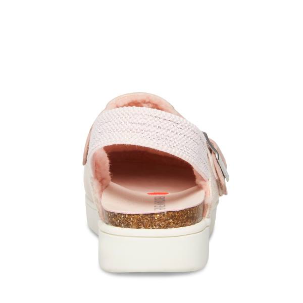 Papuci Copii Steve Madden Jfade Blush Roz | SM-036SU