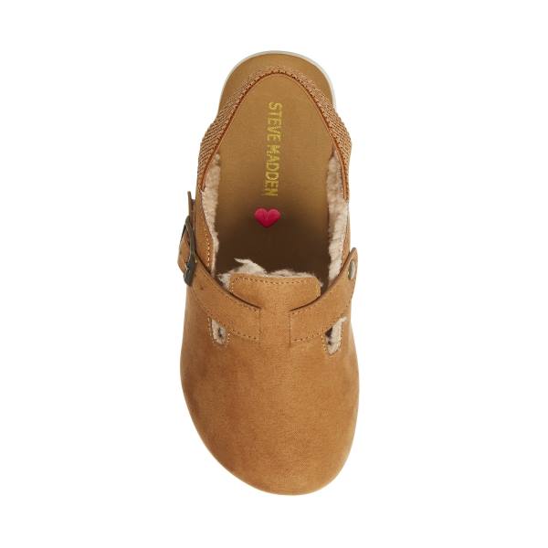 Papuci Copii Steve Madden Jfade Tan Maro | SM-031XM