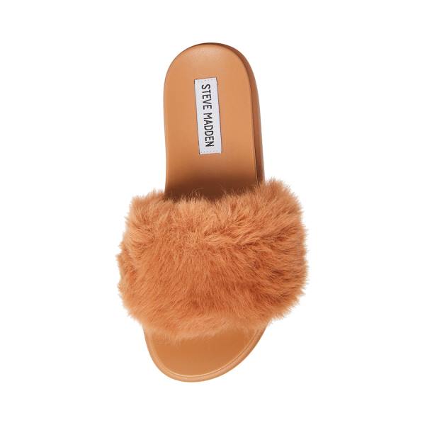 Papuci Dama Steve Madden Delphina Tan Maro | SM-145CD