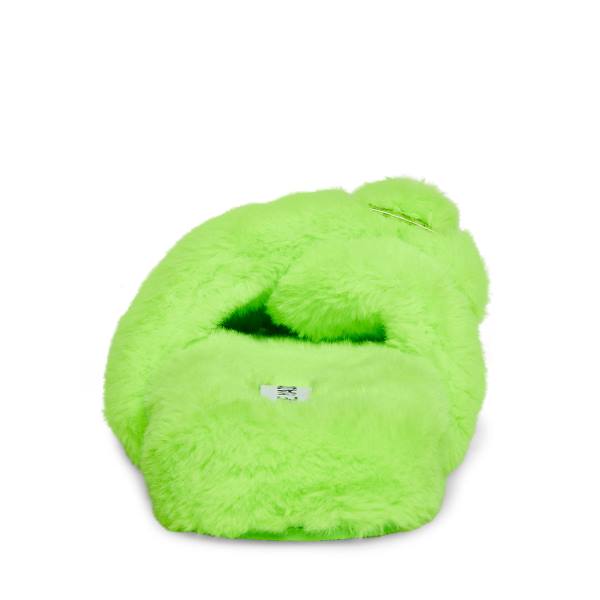 Papuci Dama Steve Madden Staycation Lime Verzi Deschis | SM-802FH