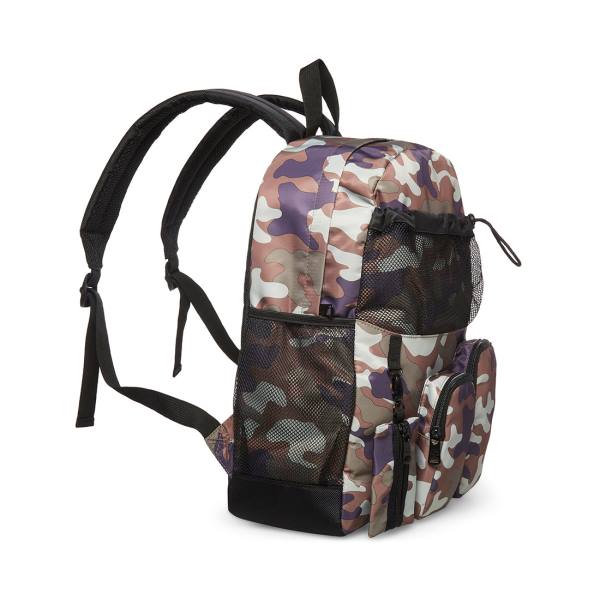 Rucsac Barbati Steve Madden With Clipp-off Pouch Camo Negrii | SM-491WJ