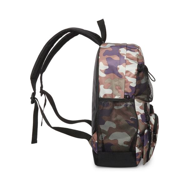 Rucsac Barbati Steve Madden With Clipp-off Pouch Camo Negrii | SM-491WJ