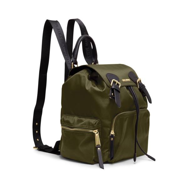 Rucsac Dama Steve Madden Nylon Masline Verzi | SM-598AK