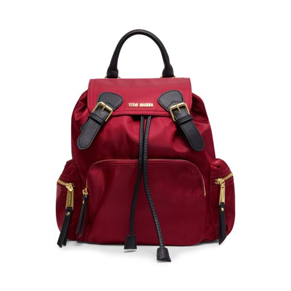 Rucsac Dama Steve Madden Nylon Wine Rosii | SM-201GK