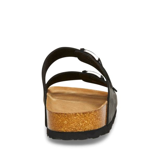 Sandale Barbati Steve Madden Tilted Negrii | SM-547NC