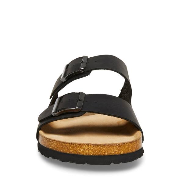 Sandale Barbati Steve Madden Tilted Negrii | SM-547NC