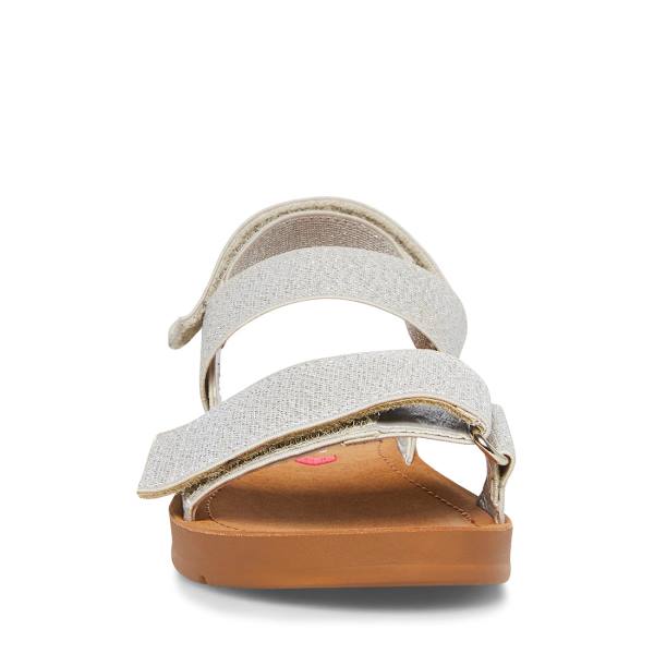 Sandale Copii Steve Madden Apasquel Albi | SM-802DY