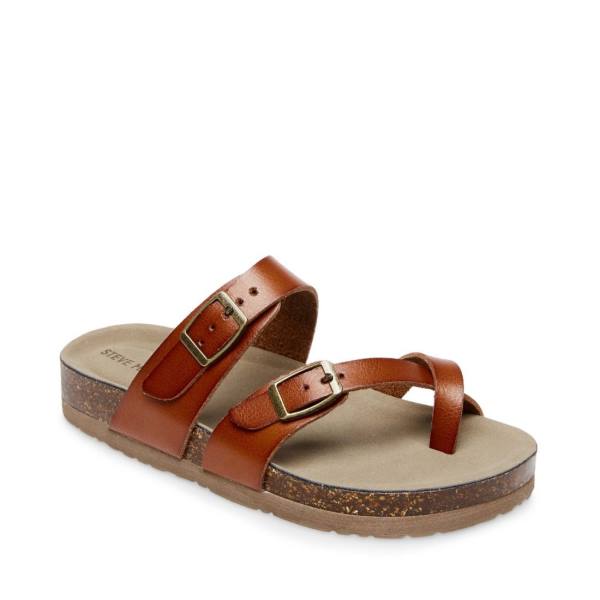 Sandale Copii Steve Madden Jbeached Cognac Maro | SM-273TB