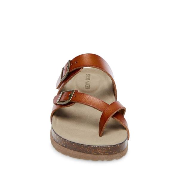 Sandale Copii Steve Madden Jbeached Cognac Maro | SM-273TB