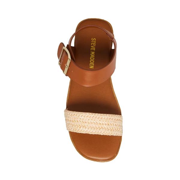 Sandale Copii Steve Madden Jdestind Raffia Maro | SM-806WV