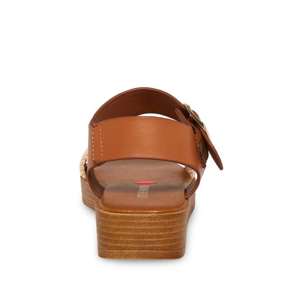 Sandale Copii Steve Madden Jdestind Raffia Maro | SM-806WV