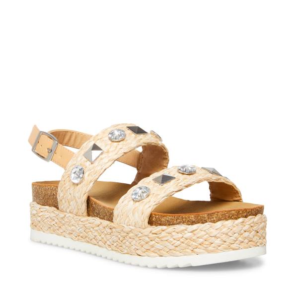 Sandale Copii Steve Madden Jgemston Raffia Maro | SM-134CK