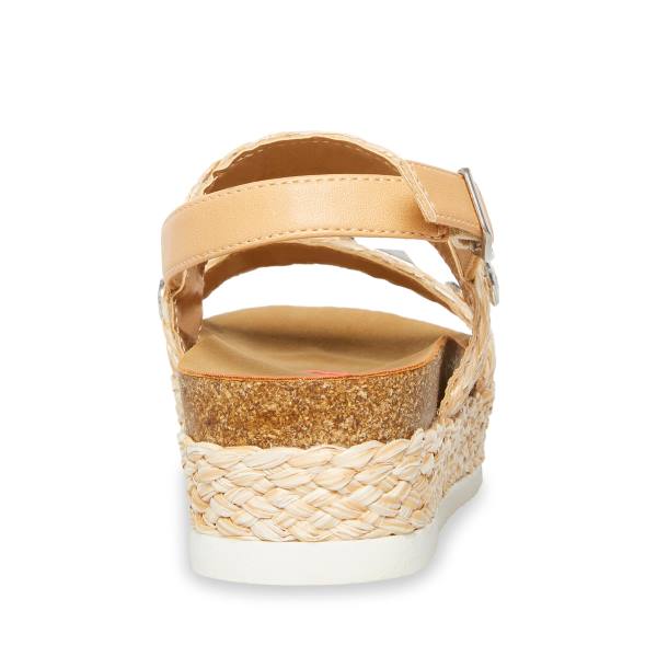 Sandale Copii Steve Madden Jgemston Raffia Maro | SM-134CK