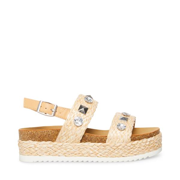 Sandale Copii Steve Madden Jgemston Raffia Maro | SM-134CK