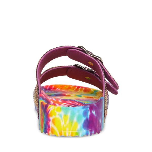 Sandale Copii Steve Madden Jthriled Bright Colorati Deschis | SM-405ZY