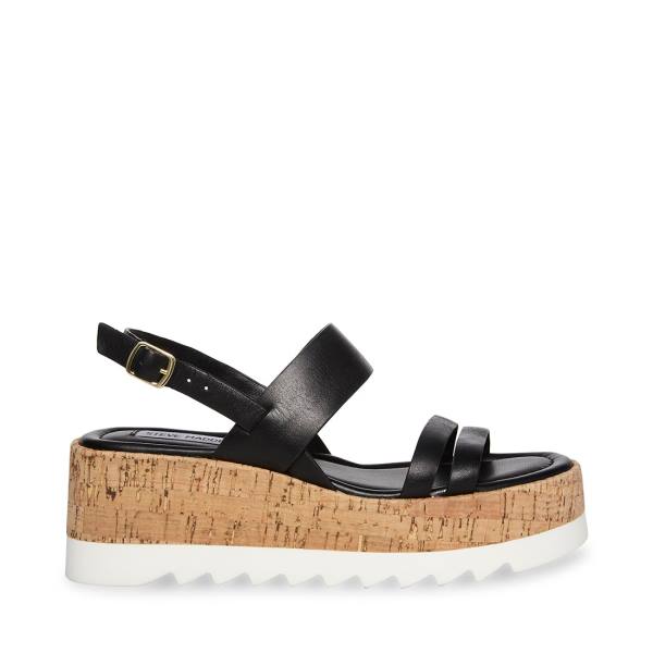 Sandale Dama Steve Madden Athena Piele Negrii | SM-087BV