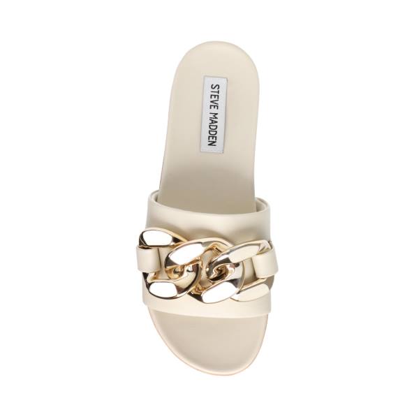 Sandale Dama Steve Madden Delay Bone Bej | SM-650KH