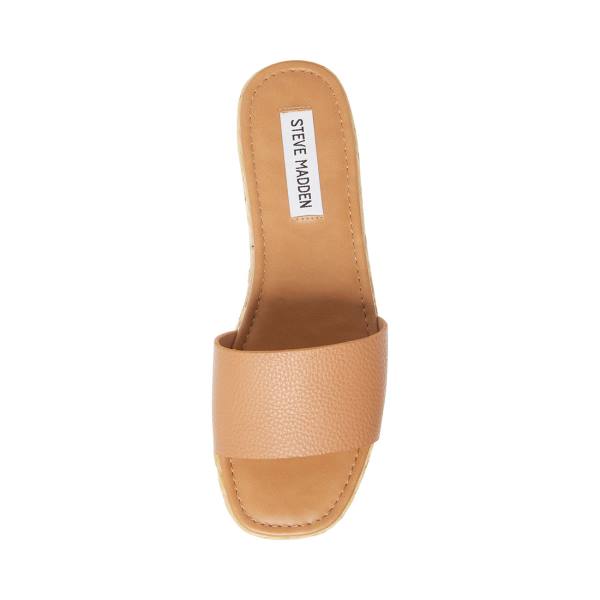 Sandale Dama Steve Madden Gloriana Tan Maro | SM-127ZB