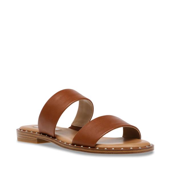 Sandale Dama Steve Madden Ivara Cognac Piele Maro | SM-560JQ