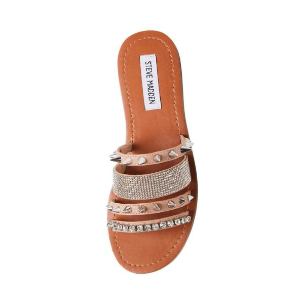 Sandale Dama Steve Madden Lindy Natural Bej Colorati | SM-854NI