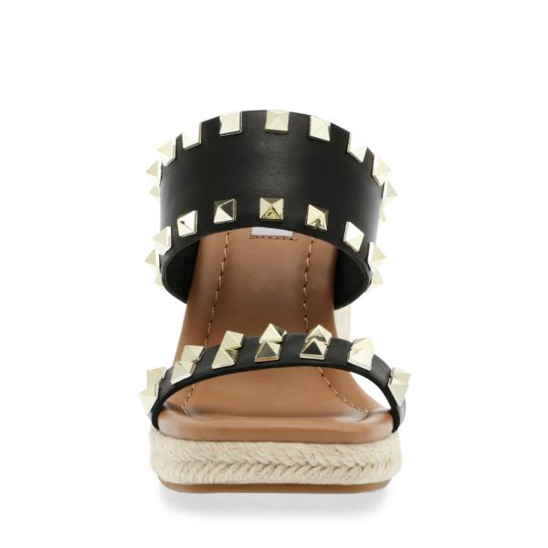 Sandale Dama Steve Madden Mackie-s Negrii Colorati | SM-467XZ