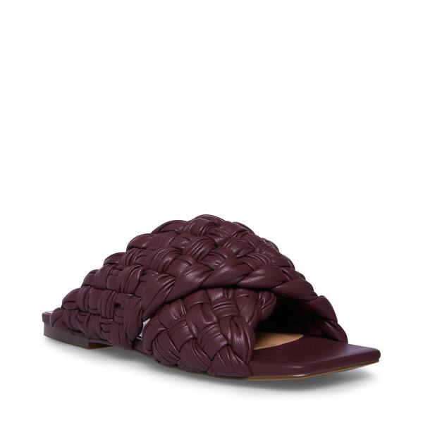 Sandale Dama Steve Madden Marina Burgundy Visinii | SM-416KI