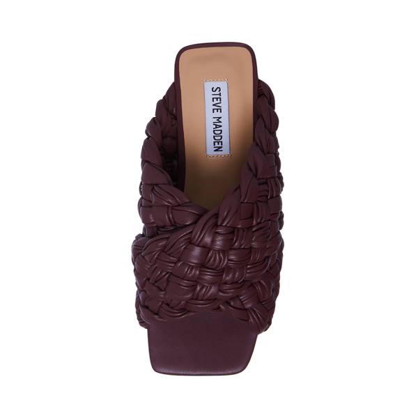 Sandale Dama Steve Madden Marina Burgundy Visinii | SM-416KI