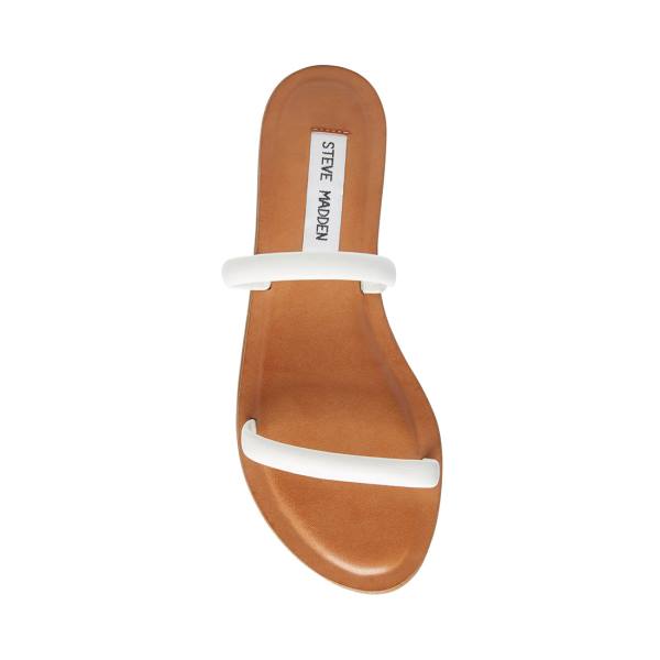 Sandale Dama Steve Madden Myla Piele Albi | SM-820HT