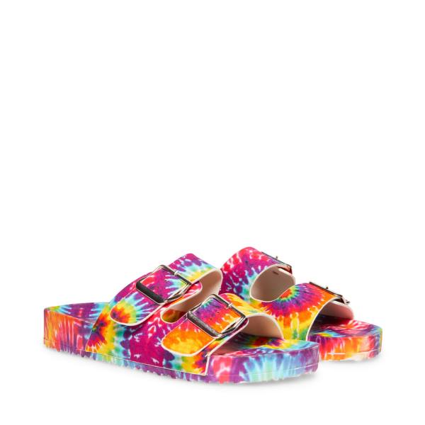 Sandale Dama Steve Madden Teddy-t Bright Colorati Deschis | SM-401UV