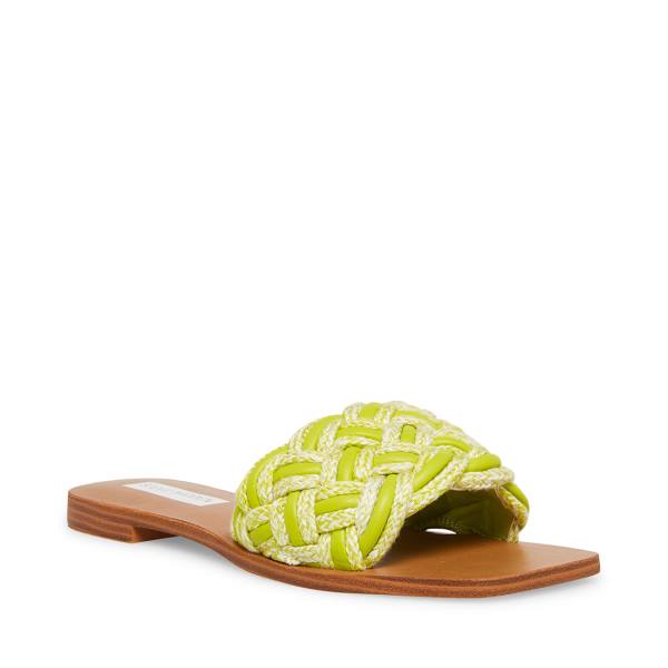 Sandale Dama Steve Madden Zorya Lime Verzi Deschis | SM-159BZ