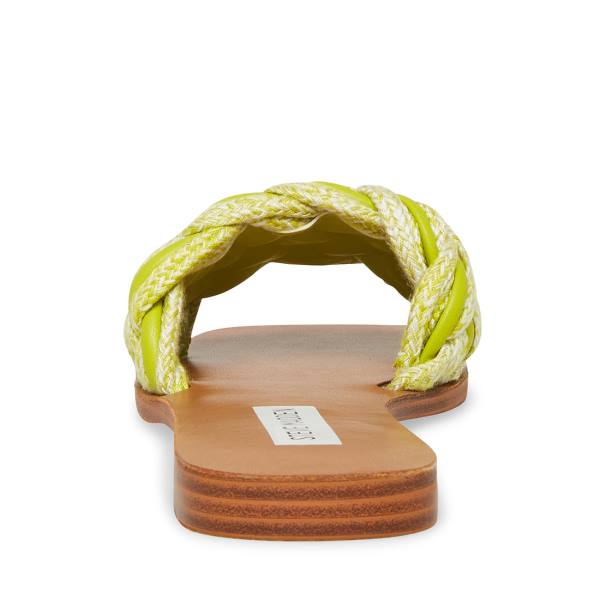 Sandale Dama Steve Madden Zorya Lime Verzi Deschis | SM-159BZ