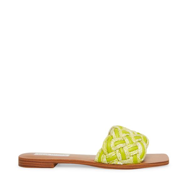 Sandale Dama Steve Madden Zorya Lime Verzi Deschis | SM-159BZ