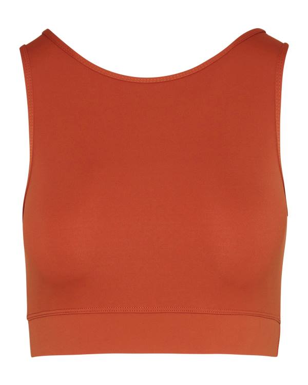 Topuri Dama Steve Madden Cropped Active Tank Maro | SM-984BO