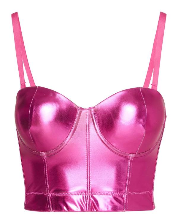 Topuri Dama Steve Madden Metallic Bustier Roz | SM-139RQ