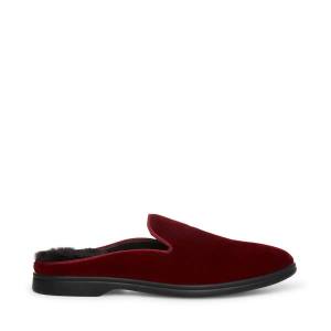 Adidași Barbati Steve Madden Questt Burgundy Velvet Visinii | SM-351EQ