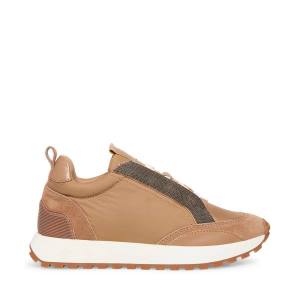 Adidași Dama Steve Madden Keyan Taupe Gri Maro Colorati | SM-657SU