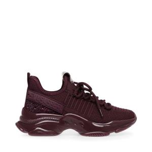 Adidași Dama Steve Madden Maxima Burgundy Visinii Colorati | SM-065CB