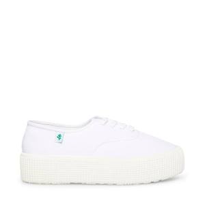 Adidași Dama Steve Madden Stream Fabric Albi | SM-361LH