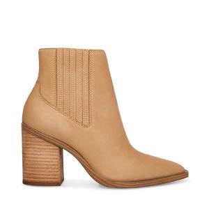 Bocanci Dama Steve Madden Catreena Tan Nubuck Maro | SM-629LI