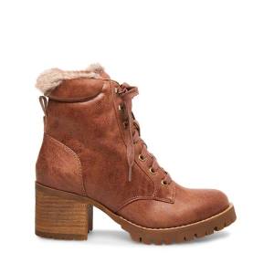 Bocanci Dama Steve Madden Confort Tan Maro | SM-905FZ