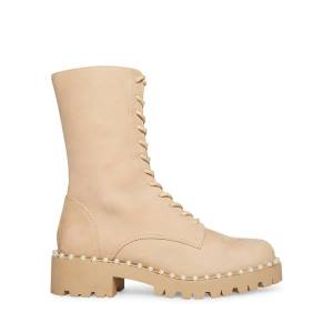 Bocanci Dama Steve Madden Conrad Bone Nubuck Bej | SM-921UN