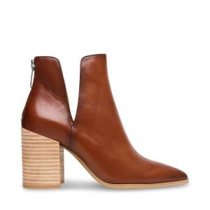 Bocanci Dama Steve Madden Darryn Cognac Piele Maro | SM-140SU