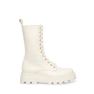 Bocanci Dama Steve Madden Ebba Bone Piele Bej | SM-654FS