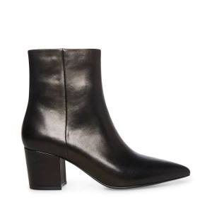 Bocanci Dama Steve Madden Ossie Piele Negrii | SM-714LF