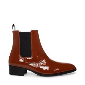 Cizme Barbati Steve Madden Dex-l Cognac Lacuita Maro | SM-360BP