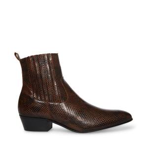 Cizme Barbati Steve Madden Pierre Snake Maro Snakeskin | SM-028TA