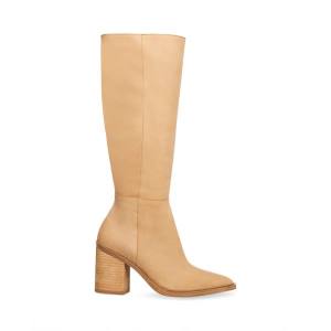 Cizme Dama Steve Madden Tove Tan Nubuck Maro | SM-194JZ