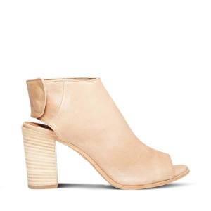 Pantofi Cu Toc Dama Steve Madden Slater Natural Piele Heel Bej | SM-634EI